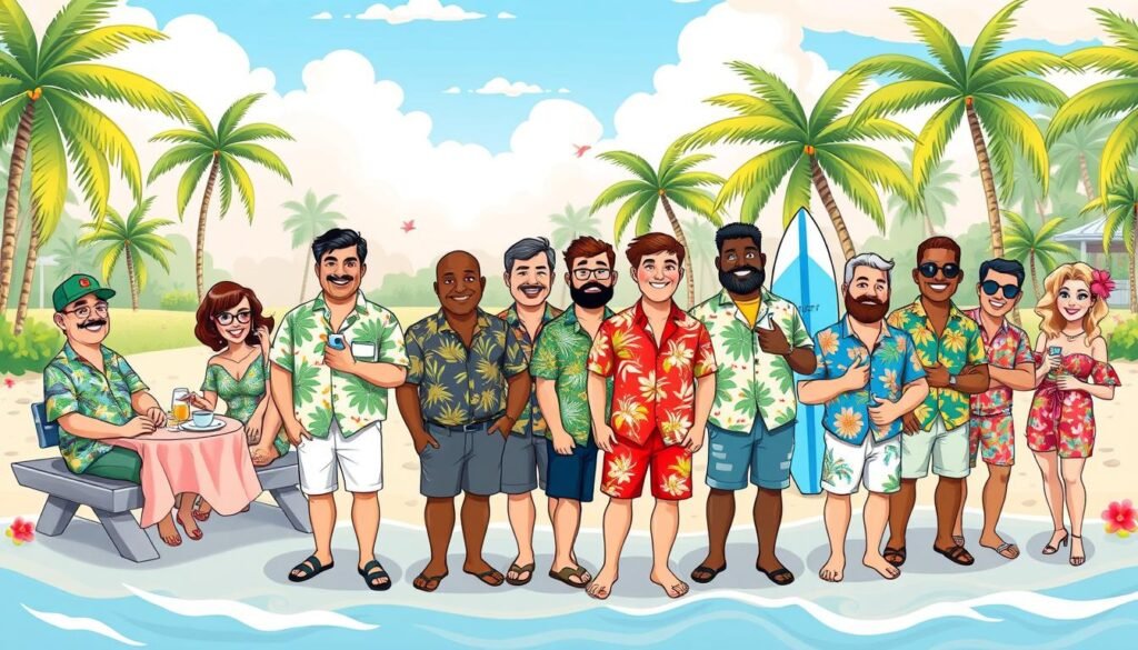 Wearing Hawaiian shirts for different occasions Wearing Hawaiian shirts for different occasions