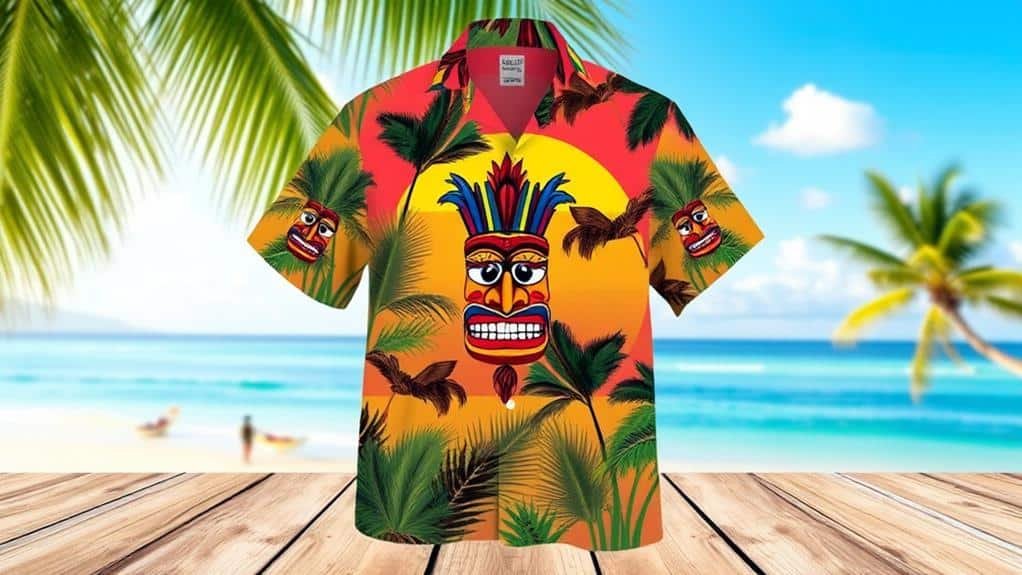 Top Picks for Tiki-Themed Hawaiian Shirts for a Fun, Tropical Look 4 budget friendly tiki shirts