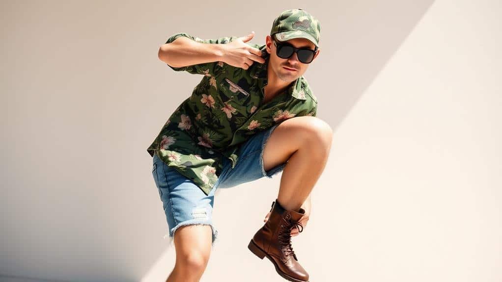 How to Style Military Hawaiian Shirts for a Unique Blend of Fashion 3 enhancing style with accessories