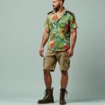 military hawaiian shirt styling