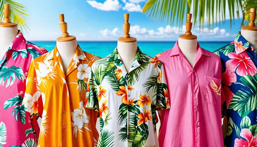 How to Coordinate Wedding Aloha Shirts With Your Wedding Theme 2 selecting appropriate material wisely