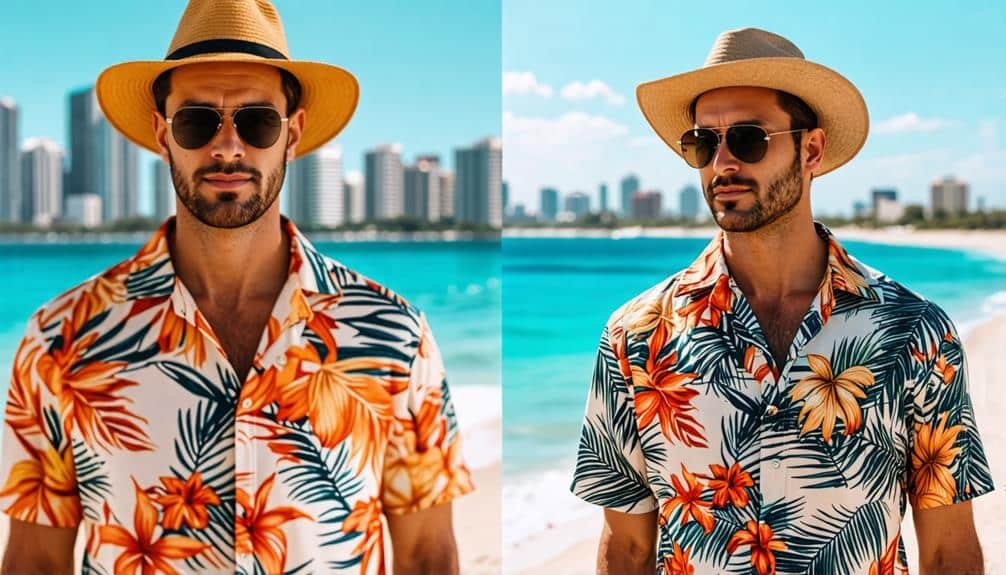 How to Wear Modern Hawaiian Shirts for Casual and Formal Occasions 3 stylish hats and sunglasses
