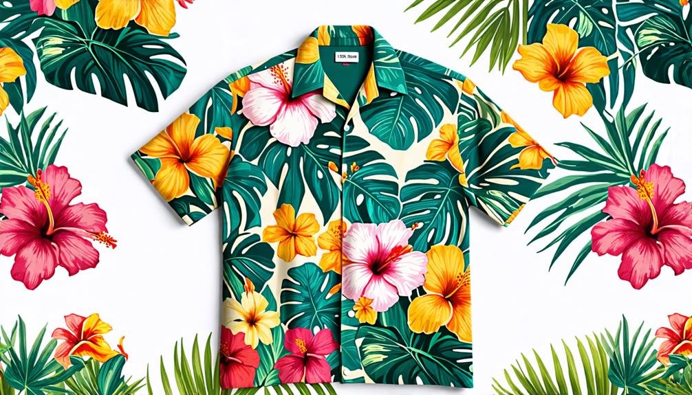 Top Wedding Aloha Shirts for a Beach Wedding 2 tropical flower pattern collection