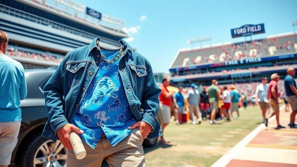 How to Wear a Detroit Lions Hawaiian Shirt for Game Day? 3 advanced layering strategies
