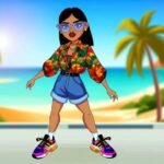 anime hawaiian shirt styling