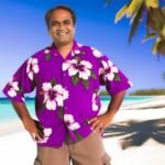 How to Rock a Purple Hawaiian Shirt for a Fun, Bold Style? 11 bold purple hawaiian style