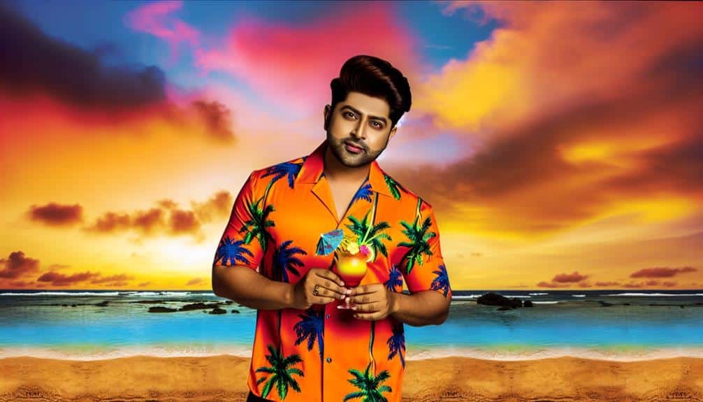 Why Should You Add an Orange Hawaiian Shirt to Your Summer Wardrobe? 1 brighten summer wardrobe style