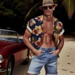 How to Style Hawaiian Bowling Shirts for a Cool, Laid-Back Look? 16 casual hawaiian shirt styling