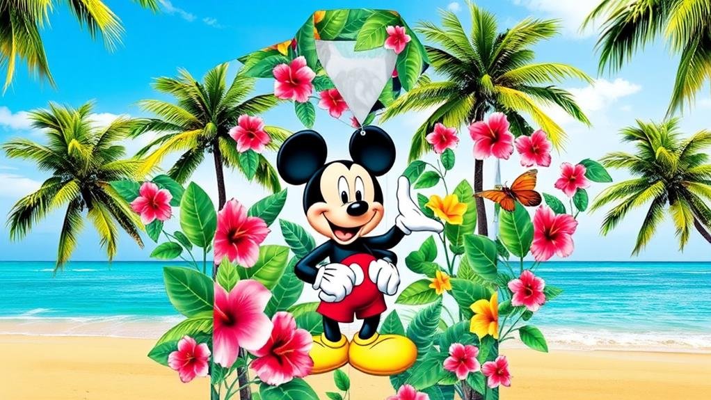 What Makes Mickey Mouse Hawaiian Shirts a Fun Fashion Choice? 2 colorful island inspired patterns