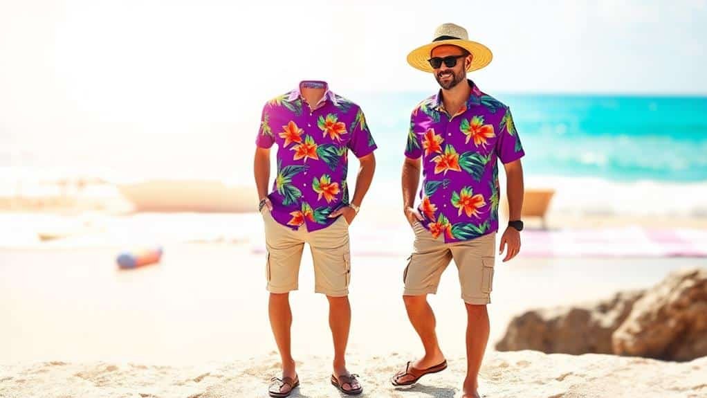 Why Should You Add a Purple Hawaiian Shirt to Your Summer Wardrobe? 9 combine and customize options
