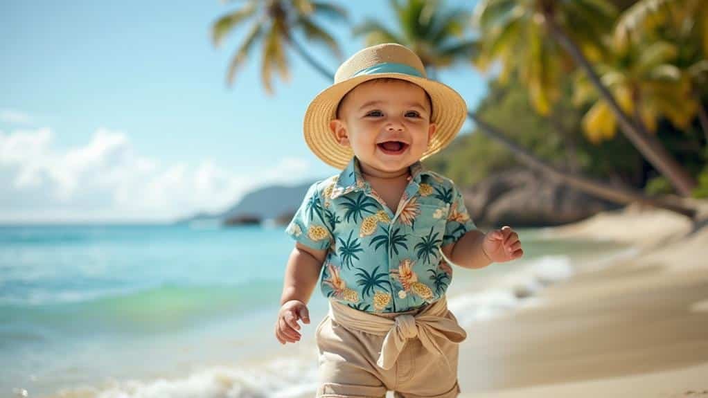 How to Dress Your Baby in Hawaiian Shirts for Tropical Outfits? 3 comfort through layered clothing