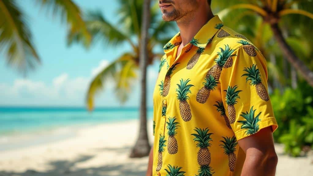 Why Are Pineapple Hawaiian Shirts Perfect for a Laid-Back, Island Vibe? 3 comfortable airy textile material