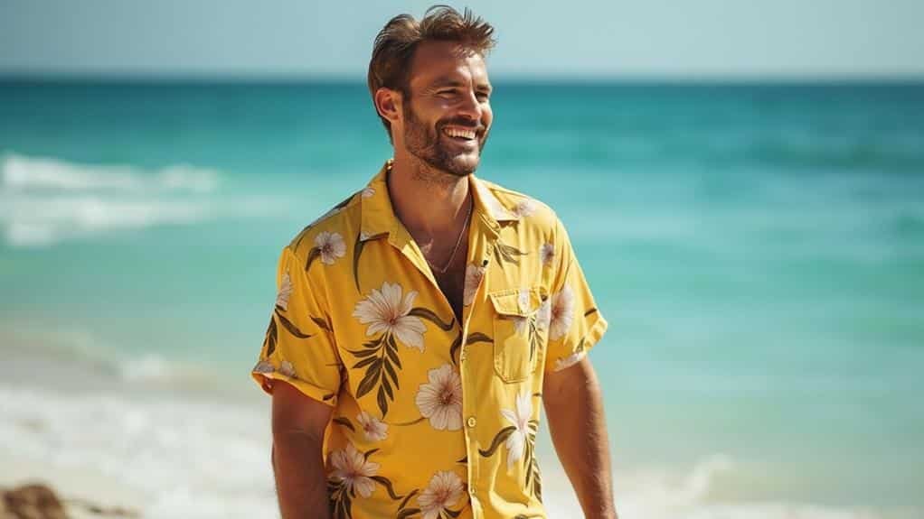 What Makes Yellow Hawaiian Shirts Perfect for a Sunny, Casual Look? 6 cozy and airy design