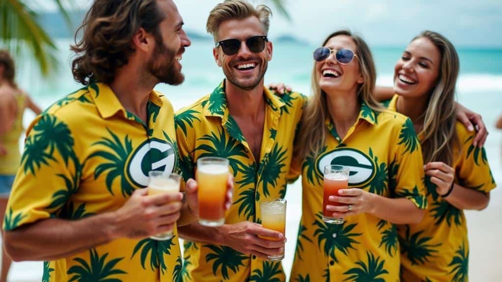 Can Green Bay Packers Hawaiian Shirts Be Worn Outside of Game Day? 5 creative themed gatherings planning