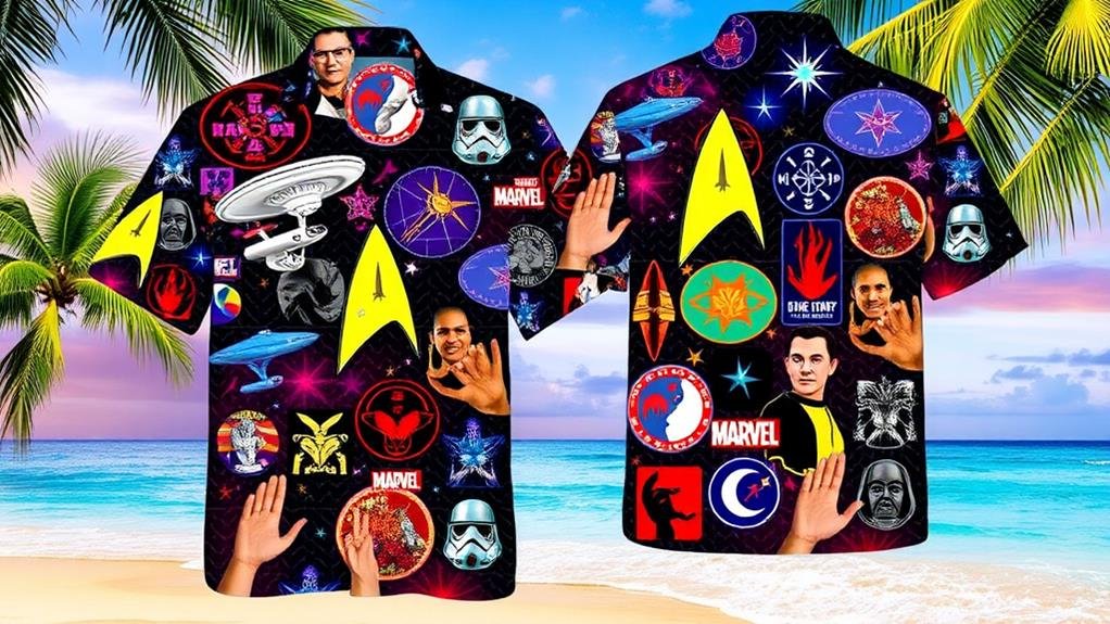 How to Show off Your Love for Star Trek With a Hawaiian Shirt? 7 cross genre fandom collaboration