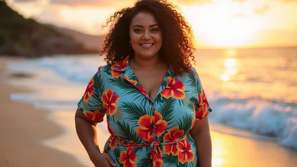Why Ladies Plus Size Hawaiian Shirts Are a Must-Have for Summer? 4 curvy fashion flattering styles