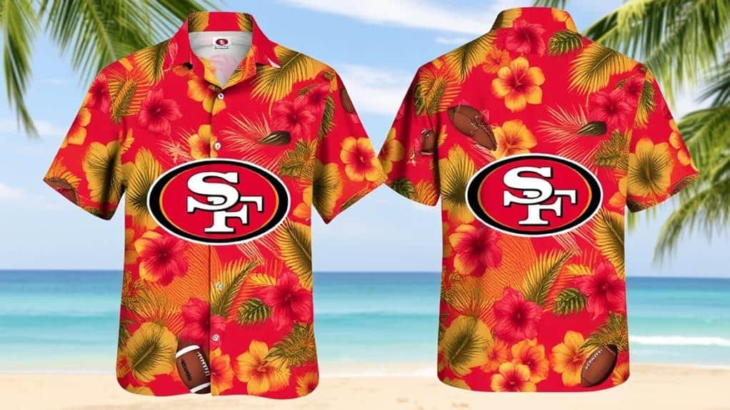 What Makes 49ers Hawaiian Shirts a Must-Have for Football Season? 2 distinctive island aesthetic style
