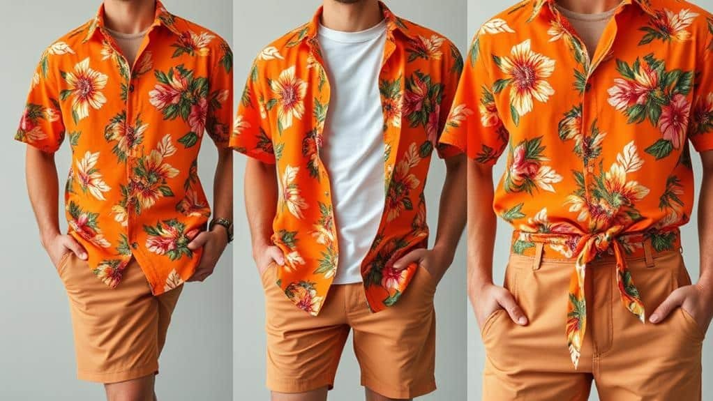 Why Should You Add an Orange Hawaiian Shirt to Your Summer Wardrobe? 2 diverse fashion choices available