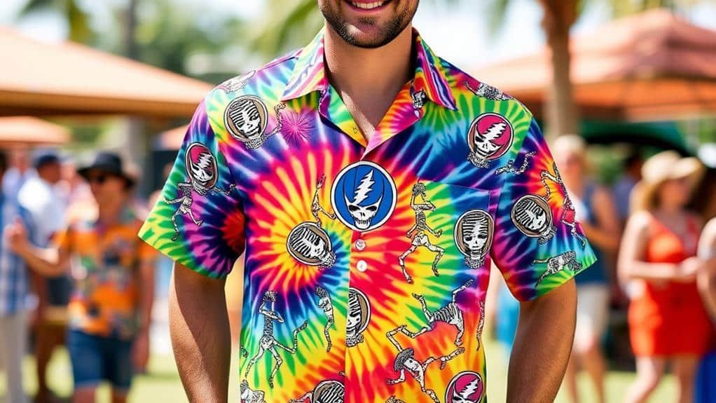 Can You Wear Grateful Dead Hawaiian Shirts Outside of Concerts? 6 embracing the spirit together