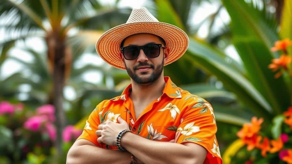 How to Style an Orange Hawaiian Shirt for a Bold, Tropical Look? 5 enhancing style with accessories