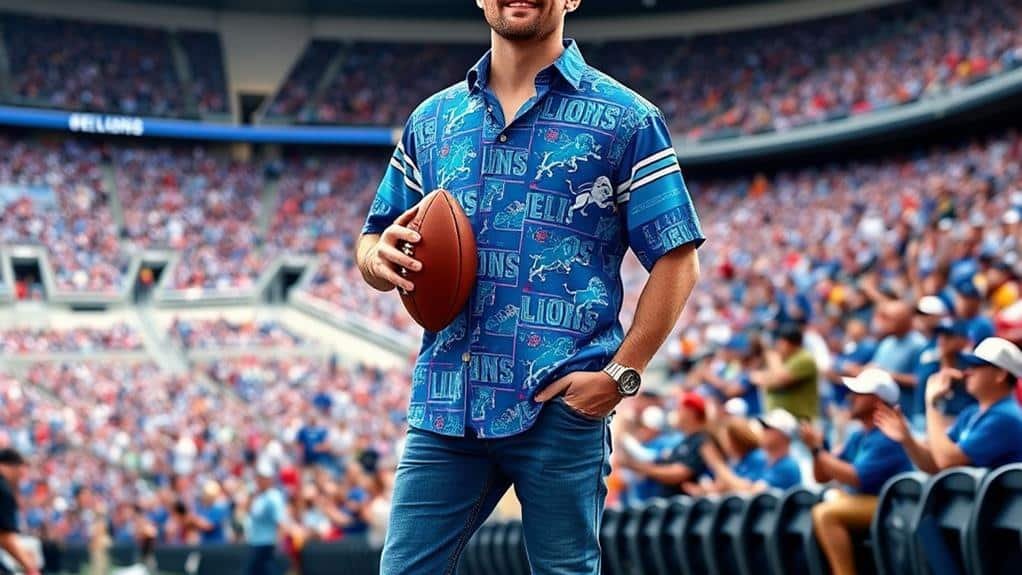 How to Wear a Detroit Lions Hawaiian Shirt for Game Day? 7 fashion style ideas
