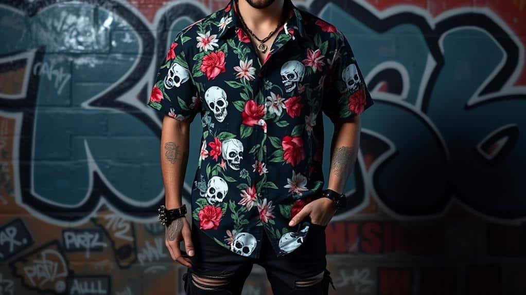 What Makes Goth Hawaiian Shirts a Great Choice for Alternative Style? 2 flexible fashion choices available