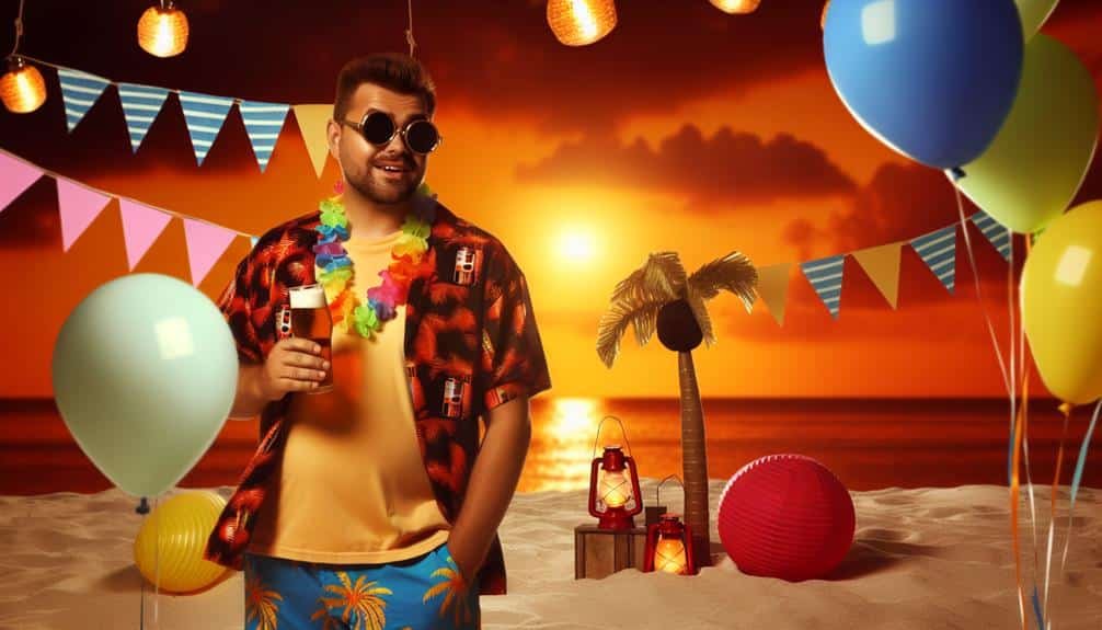 Can You Wear a Busch Light Hawaiian Shirt for Outdoor Events? 3 fun in the sun