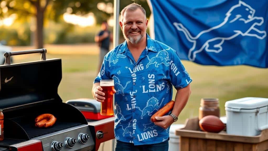 How to Wear a Detroit Lions Hawaiian Shirt for Game Day? 2 game day must haves
