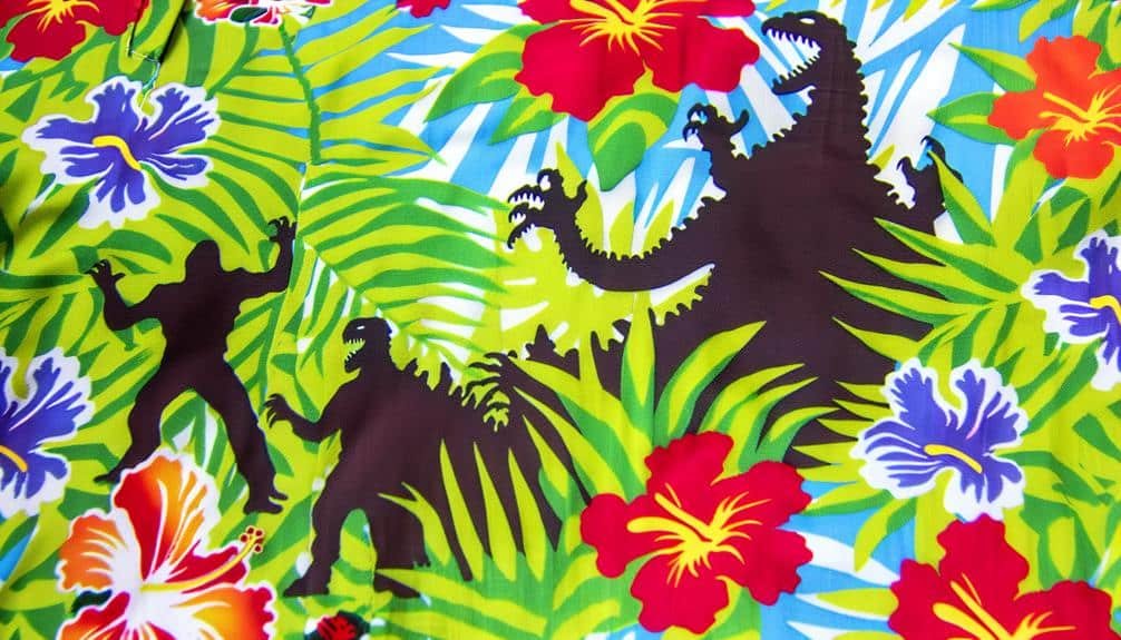 What Makes Godzilla Hawaiian Shirts a Fun Choice for Casual Wear? 1 godzilla themed casual wear