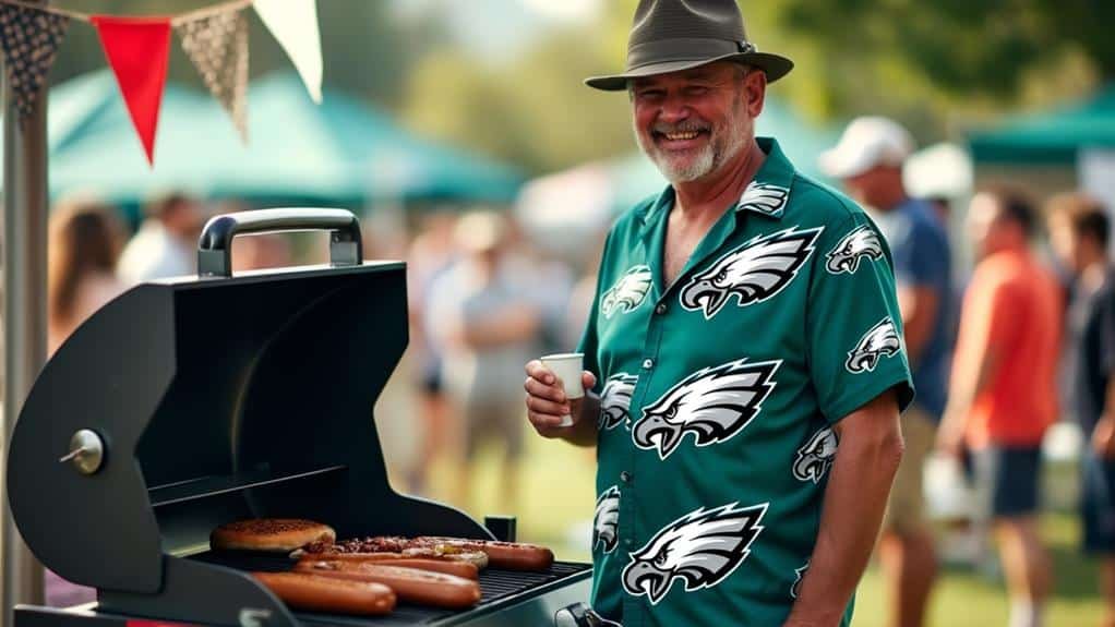 How to Wear an Eagles Hawaiian Shirt for Game Day and Beyond? 4 grilled meals and gatherings