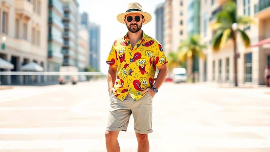 Can You Wear SpongeBob Hawaiian Shirts Beyond the Beach? 4 harmonizing style and function