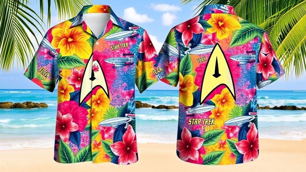 What Makes Star Trek Hawaiian Shirts a Must-Have for Trekkies? 2 honoring beloved fictional figures