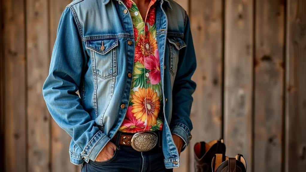 How to Combine Western and Tropical Styles With a Western Hawaiian Shirt? 6 layering techniques in experimentation