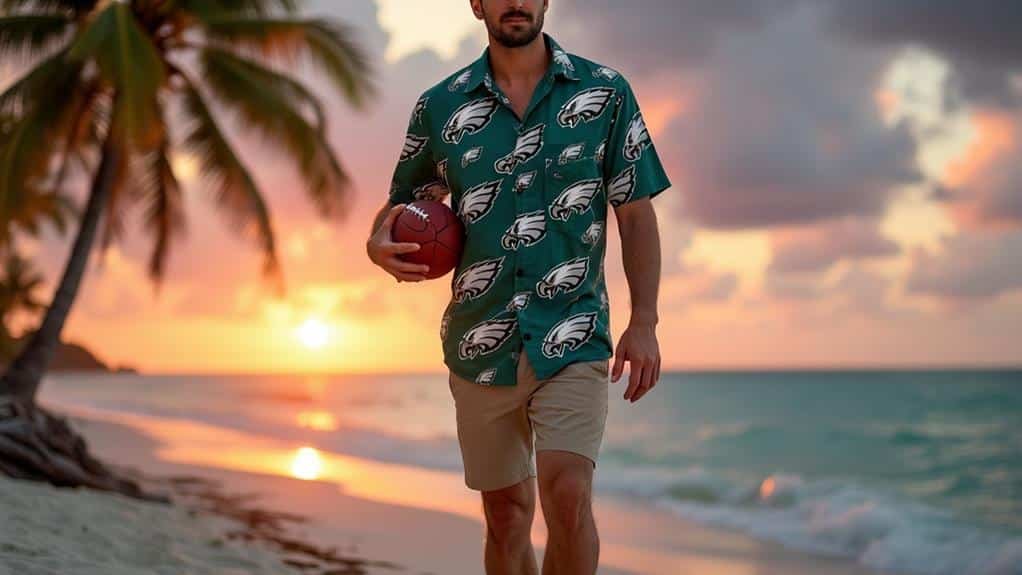 How to Wear an Eagles Hawaiian Shirt for Game Day and Beyond? 2 leisurely social activities