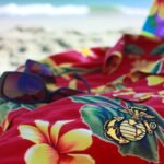 marine corps hawaiian shirts casual
