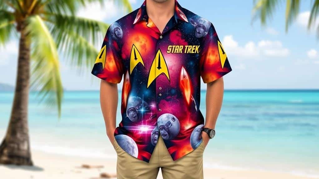 How to Show off Your Love for Star Trek With a Hawaiian Shirt? 2 match with suitable pants