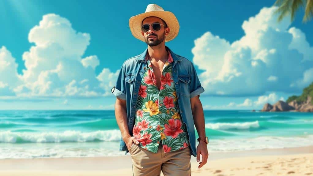 How to Style Anime Hawaiian Shirts for a Fun, Casual Look? 4 multi dimensional textile application