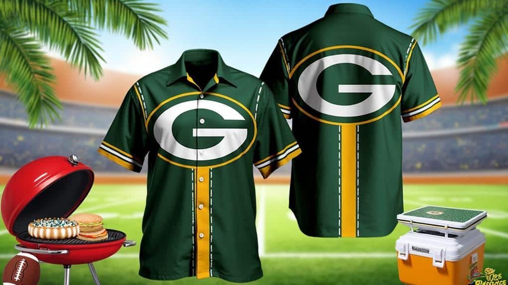 How to Show off Your Team Pride With a Green Bay Packers Hawaiian Shirt? 2 perfect tailgating gear checklist