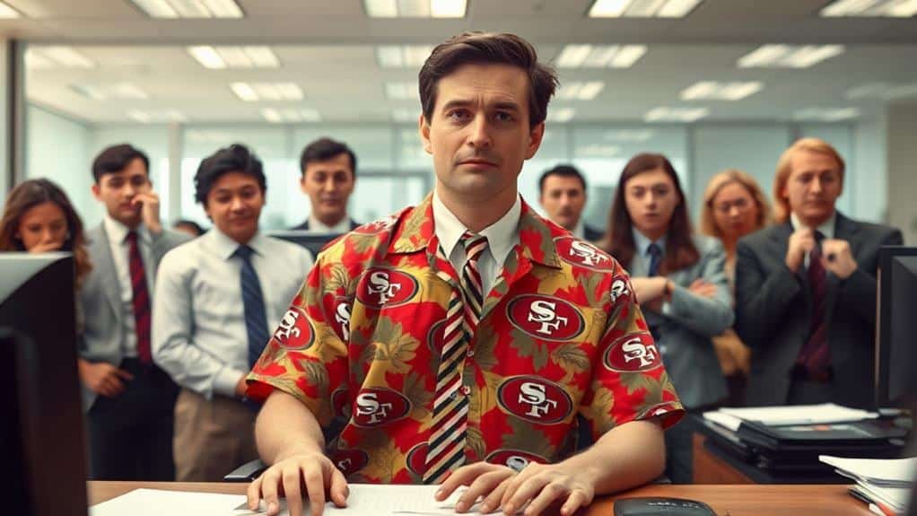 Can You Wear 49ers Hawaiian Shirts Outside of Game Day? 6 professional attire guidelines explained