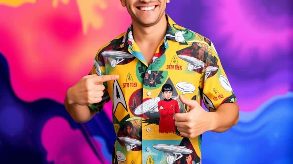 How to Show off Your Love for Star Trek With a Hawaiian Shirt? 8 proudly clarify the context