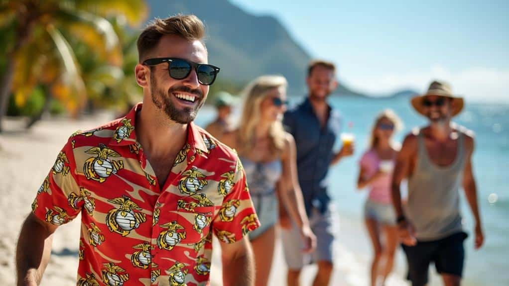 Can You Wear Marine Corps Hawaiian Shirts Casually? 2 public support for civilians
