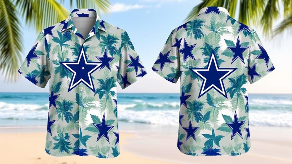 Can You Wear Dallas Cowboys Hawaiian Shirts for Casual Occasions? 2 quality fabric perfect fit