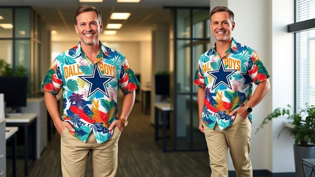 Can You Wear Dallas Cowboys Hawaiian Shirts for Casual Occasions? 7 relaxed dress code fridays