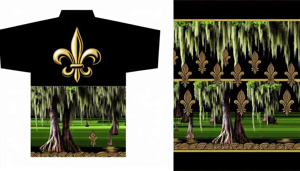 Top Picks for NFL Hawaiian Shirts for a Sporty, Tropical Look 7 saints bayou breeze spirit