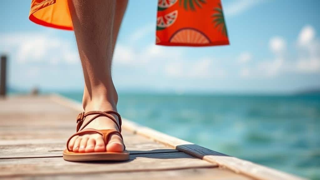 How to Style an Orange Hawaiian Shirt for a Bold, Tropical Look? 6 selecting suitable shoes