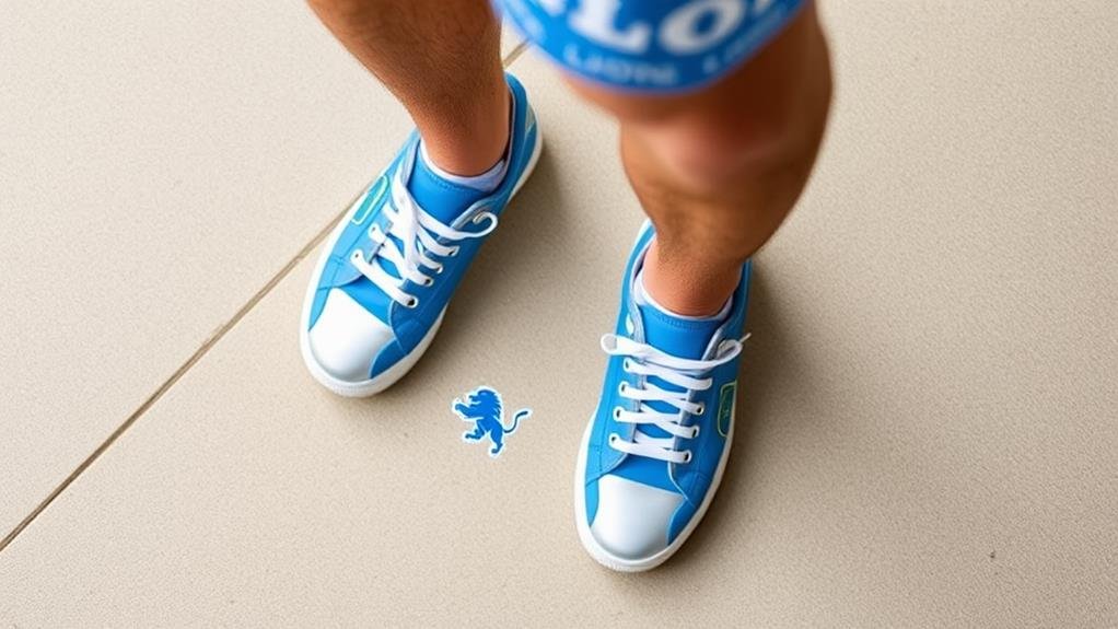 How to Wear a Detroit Lions Hawaiian Shirt for Game Day? 5 shoe selection choices available