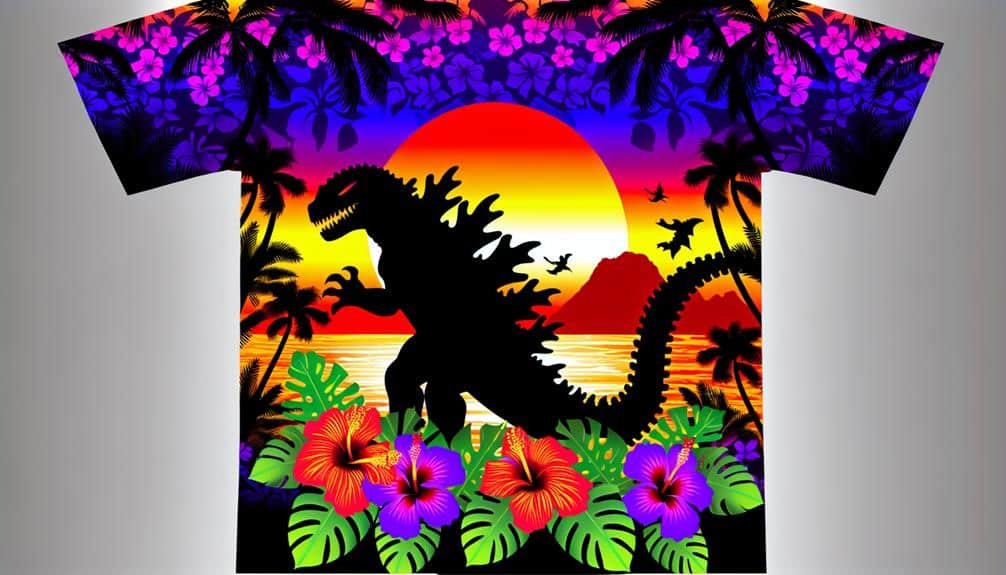 What Makes Godzilla Hawaiian Shirts a Fun Choice for Casual Wear? 5 showcasing individuality and character