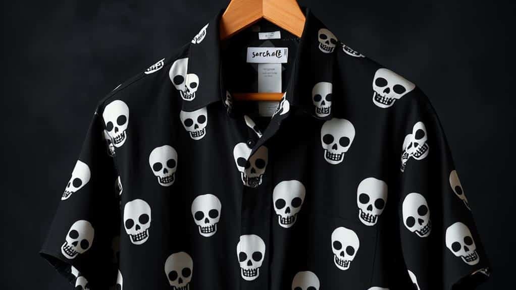 What Makes Goth Hawaiian Shirts a Great Choice for Alternative Style? 4 soft airy textile material