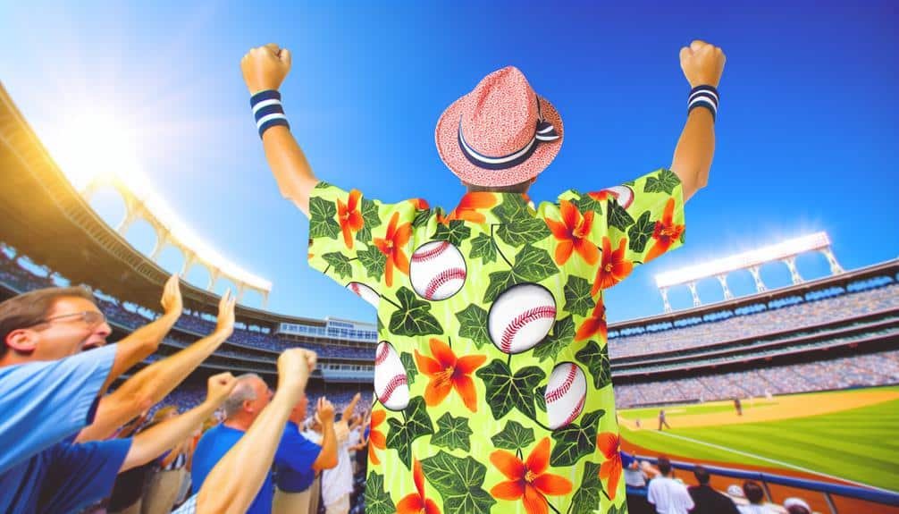 How to Show off Cubs Pride With a Fun Hawaiian Shirt? 4 sporting it at events