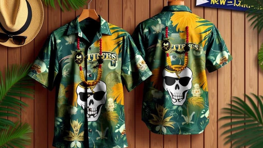 How to Show off Your Team Spirit With Pirates Hawaiian Shirts? 6 stylish accessory choices available